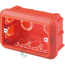 Szerelvénydoboz 3 modulos 104x68x48mm villanyszerelés