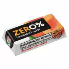  SZERENCSI ZÉRÓ TEJCSOKOLÁDÉ SZELET SÁRGABARACK 21G csokoládé és édesség