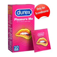 szexvital.hu Durex Pleasure Me - bordás-pontozott óvszer (10db) óvszer