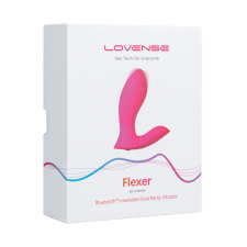 szexvital.hu LOVENSE Flexer Panty - akkus, okos 2in1 vibrátor (pink) vibrátorok