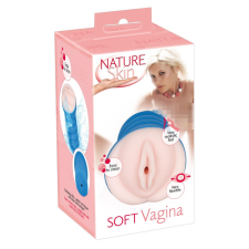 szexvital.hu Nature Skin Soft - élethű műpunci maszturbátor (natúr-kék) egyéb erotikus kiegészítők férfiaknak