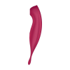 szexvital.hu Satisfyer Twirling Pro - akkus, okos 2in1 csiklóvibrátor (piros)