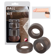 szexvital.hu You2Toys - Ball - pénisz-, heregyűrű és nyújtó szett - (füst) péniszgyűrű