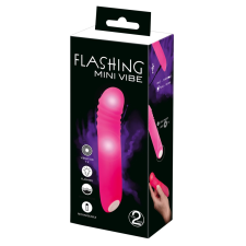 szexvital.hu You2Toys - Flashing Mini Vibe - akkus, világító vibrátor (pink) vibrátorok
