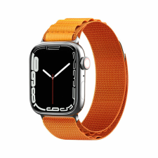 Szíj alpesi acél csattal Apple Watchhoz 38/40/41 mm - narancssárga okosóra kellék