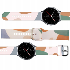Szíjas Camo Szilikon Szíves Karkötő Samsung Galaxy Órához 46Mm okosóra kellék