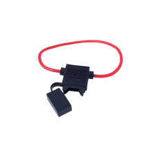 Sziklai Biztosítékfoglalat vezetékkel, 30cm, 1,5mm autóalkatrész