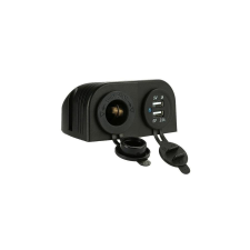 Sziklai Szivargyújtó+2 USB aljzat autós kellék