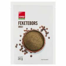 Szilasfood Kft. Coop őrölt feketebors 20 g konyhai eszköz