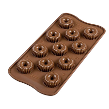 Szilikon bonbon, csokoládé forma – Mini fánk sütés és főzés