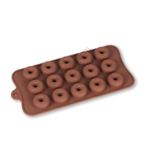  Szilikon bonbon forma – minifánk alakú, 15 adagos sütés és főzés