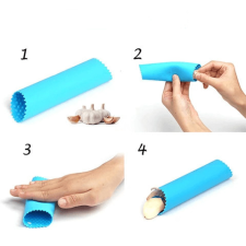  Szilikon fokhagyma pucoló 2 db konyhai eszköz