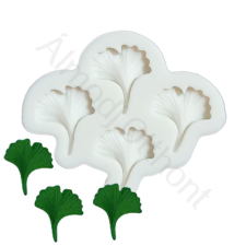 Szilikon fondant és marcipán mintázó – Kicsi ginkgo levél, páfrányfenyő levél sütés és főzés