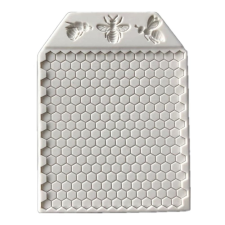 Szilikon fondant és marcipán mintázó-Méhsejt 12,7x18,3cm sütés és főzés