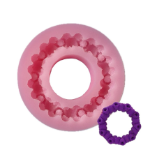  Szilikon fondant és marcipán mintázó-Mini Málna Koszorú sütés és főzés