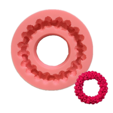  Szilikon fondant és marcipán mintázó-Óriás Málna Koszorú sütés és főzés