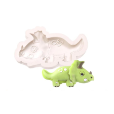 Szilikon fondant és marcipán mintázó-Triceratops 4,7x8cm sütés és főzés