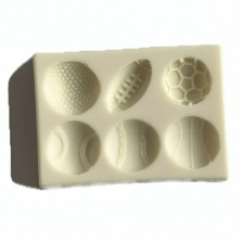 SZILIKON FONDANT MINTÁZÓ - 6 LABDA sütés és főzés