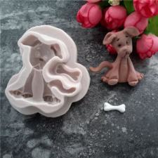 SZILIKON FONDANT MINTÁZÓ - KUTYA ÉS CSONT sütés és főzés