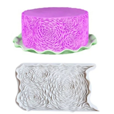  SZILIKON FONDANT MINTÁZÓ - RÓZSA MINTA sütés és főzés