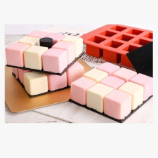  Szilikon kocka forma konyhai eszköz