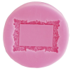 Szilikon nyomóforma, lágy - Keret 6,5cm x 6,5cm x 1,1cm
