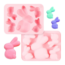  Szilikon Nyuszi Sütőforma – 5 részes sütés és főzés