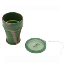  Szilikon összecsukható pohár ARMY – 200 ml – 13638 bögrék, csészék