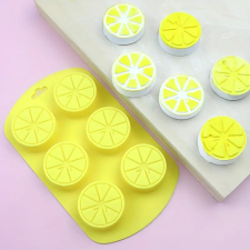  Szilikon Süti- és Mousse Forma – Citrom 6 részes sütés és főzés