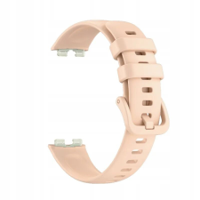 Szilikon szíj Huawei Band 8 / Band 9 telefonhoz, rózsaszín okosóra kellék
