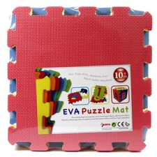  Színes 10 darabos habszivacs szőnyeg puzzle (25565) játszószőnyeg