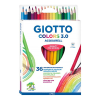 Színes ceruza GIOTTO Colors 3.0 aquarell háromszögletű 36 db/készlet