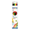  Színes ceruza GIOTTO Colors 3.0 hatszögletű 6 db/készlet