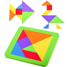 Színes hab tangram puzzle gyerekeknek oktatójáték