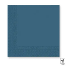 SZÍNES Kék Unicolour Blue szalvéta 20 db-os 33x33 cm FSC party kellék