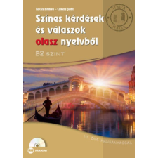 Színes kérdések és válaszok olasz nyelvből - B2 szint - CD melléklettel nyelvkönyv, szótár