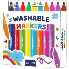  Színes kimosható filctoll szett 20 db-os filctoll, marker