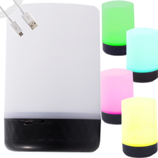 Színes LED éjjeli lámpa USB-vel világítás