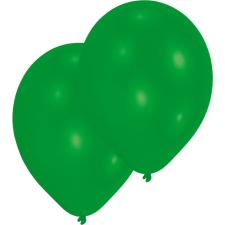SZÍNES Léggömb, lufi 25 db-os 11 inch (27,5 cm) Green party kellék