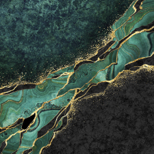 SZÍNES Márvány mintás Malachite szalvéta 20 db-os 33x33 cm party kellék