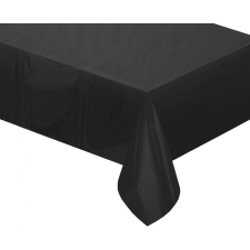 SZÍNES Matt Black, Fekete fólia asztalterítő 137x183 cm lakástextília