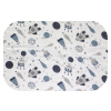  Színes mintás textil pelenka 70x80 cm- Szürke űr