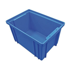  Színes műanyag PS szállítóláda (3,6 l), kék kerti tárolás