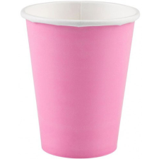 SZÍNES New Pink papír pohár 8 db-os 250 ml party kellék