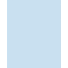  Színes papír, A3, 130 g, 50 lap, FOLIA, jégkék kreatív papír