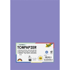  Színes papír, A4, 130 g, 100 lap, FOLIA, ibolyakék kreatív papír