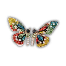  Színes pillangós fülbevaló fülbevaló