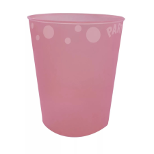 SZÍNES Pink, Rózsaszín pohár, műanyag 250 ml babaétkészlet