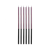 SZÍNES Platinum Lilac, Lila tortagyertya, gyertya szett 6 db-os