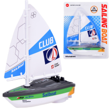 Színes Sailboat akkumulátorral működő vízi csónak gyerekeknek ZA5234 fürdőszobai játék